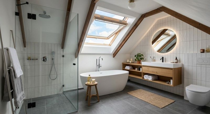 Attic Bathroom Remodeling in Lapeer County, MI