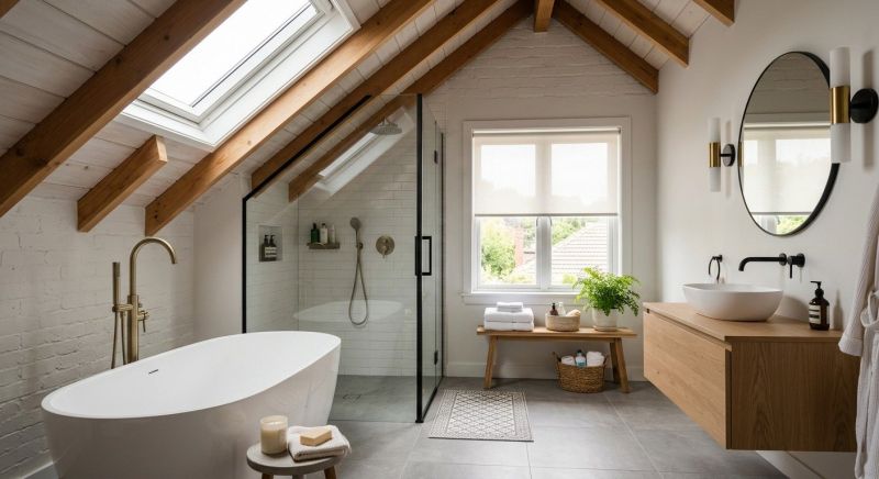 Attic Bathroom Remodeling in Lapeer County, MI