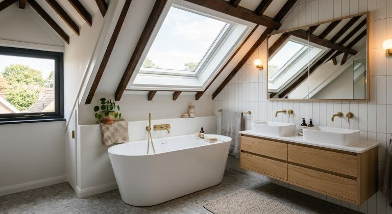 Attic Bathroom Remodeling in Lapeer County, MI