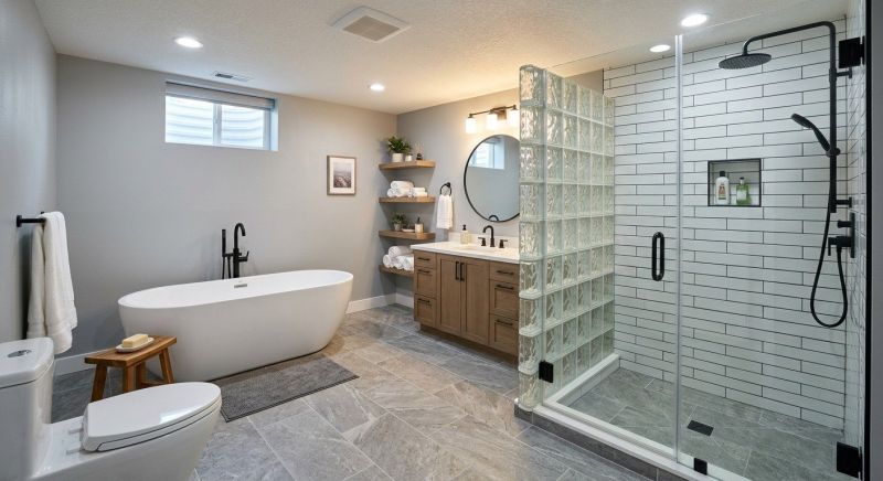 Basement Bathroom Remodeling in Lapeer County, MI