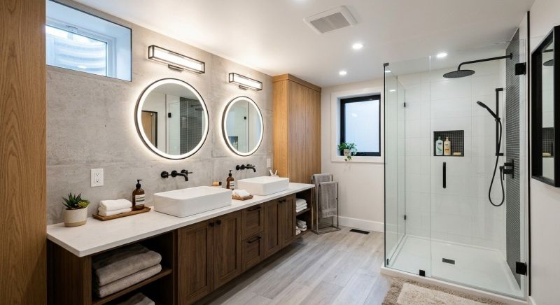 Basement Bathroom Remodeling in Lapeer County, MI