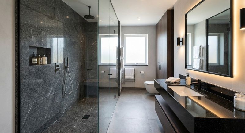 Granite Shower Installation in Lapeer County, MI
