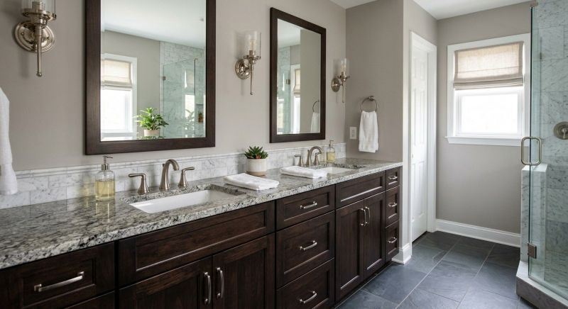 Granite Shower Installation in Lapeer County, MI
