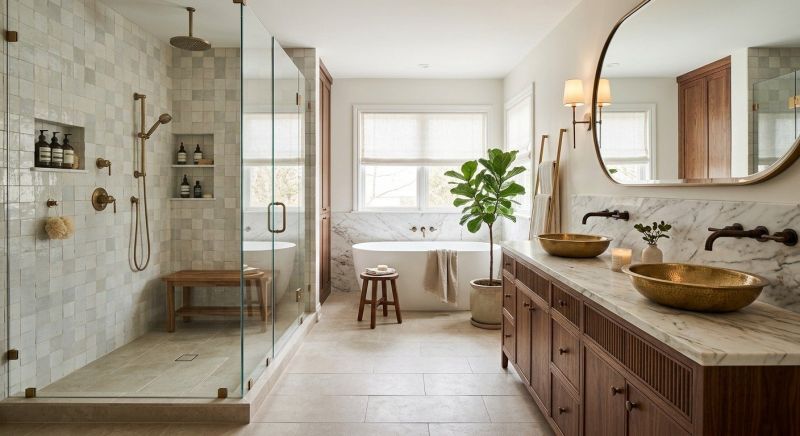 Luxury Bathroom Installation in Lapeer County, MI