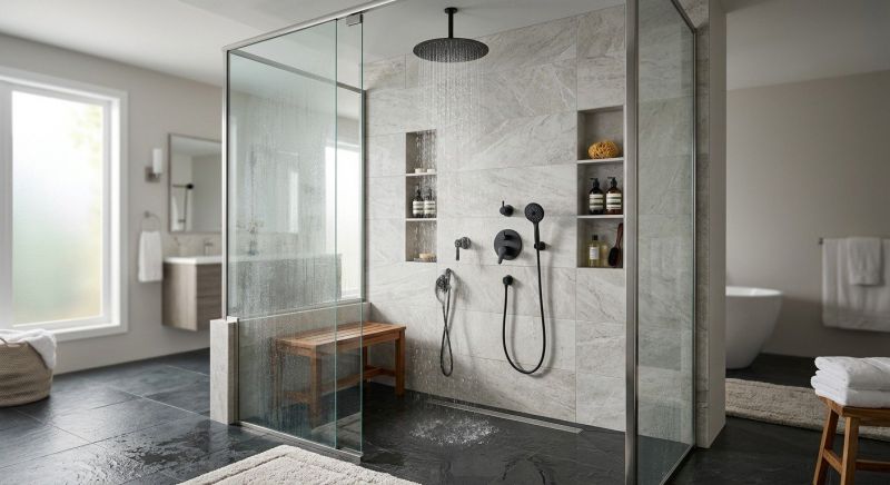 Shower Enlargement in Grand Blanc, MI